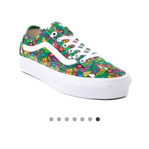 Vans Old Skool Tapered Skate Shoe - Mushrooms